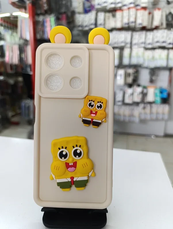 قاب سولید عروسکی باب اسفنجی Xiame Note 13 5G
