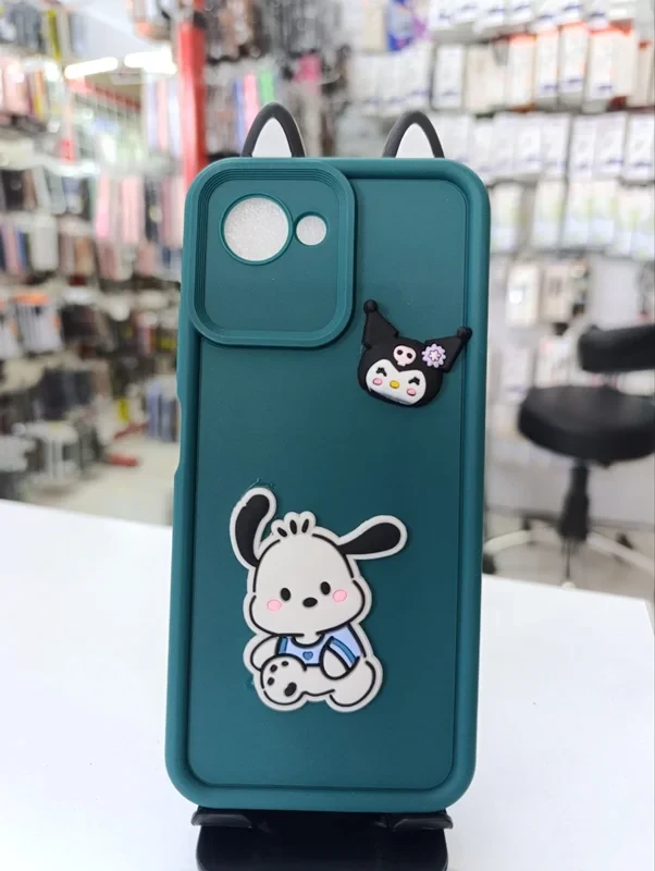 قاب سولید عروسکی سبز redmi رلمی c30