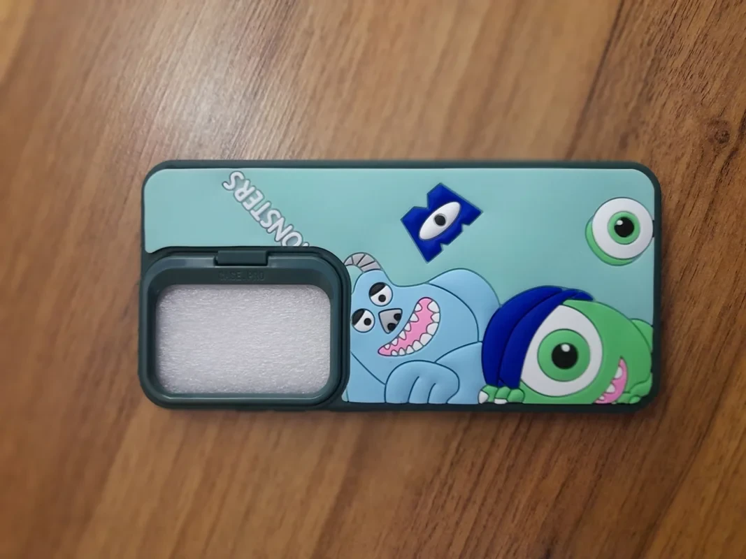 قاب سولید عروسکی سبز samsung a55