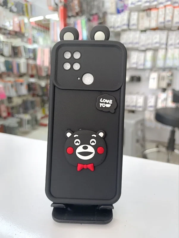 قاب سولید عروسکی مشکی xiaomi poco c40