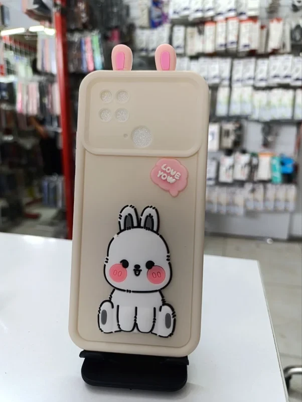 قاب سولید عروسکی کیتی سفید xiaomi poco c40