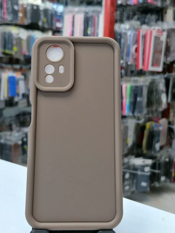 قاب سولید قهوه ای xiaomi note 12s