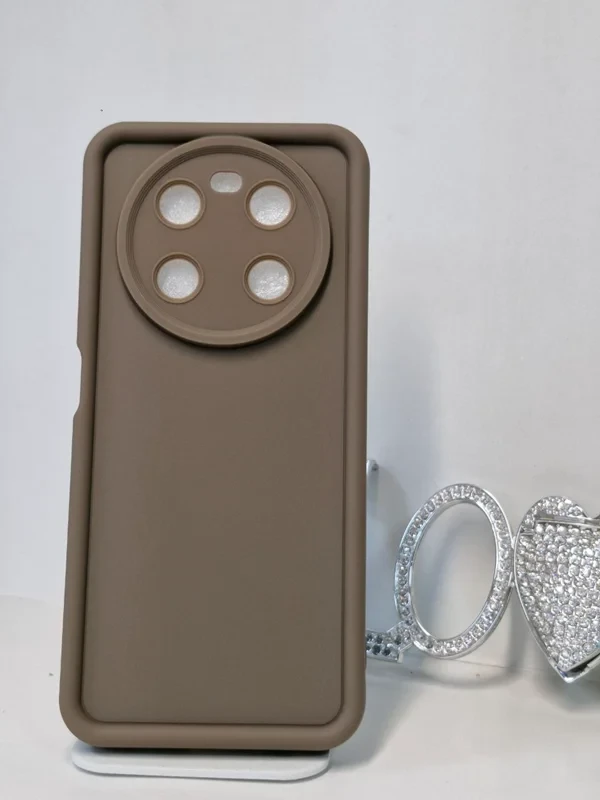 قاب سولید محافظ لنزدار قهوه ای honor x9