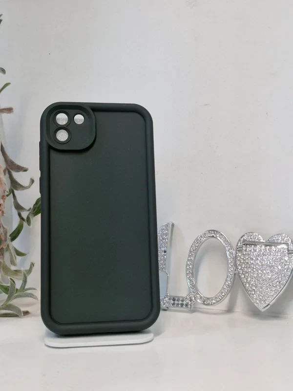 قاب سولید محافظ لنزدار مشکی Huawei y5p