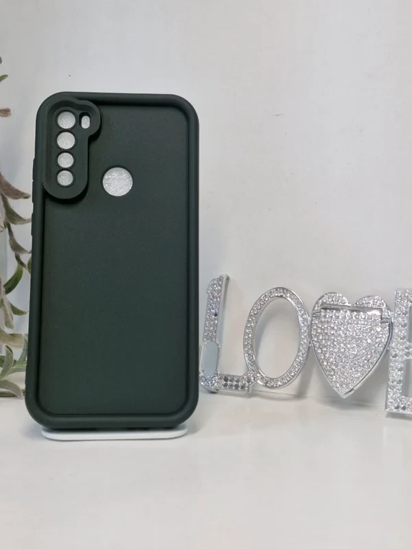 قاب سولید محافظ لنزدار مشکی شیائومی xiaomi note8