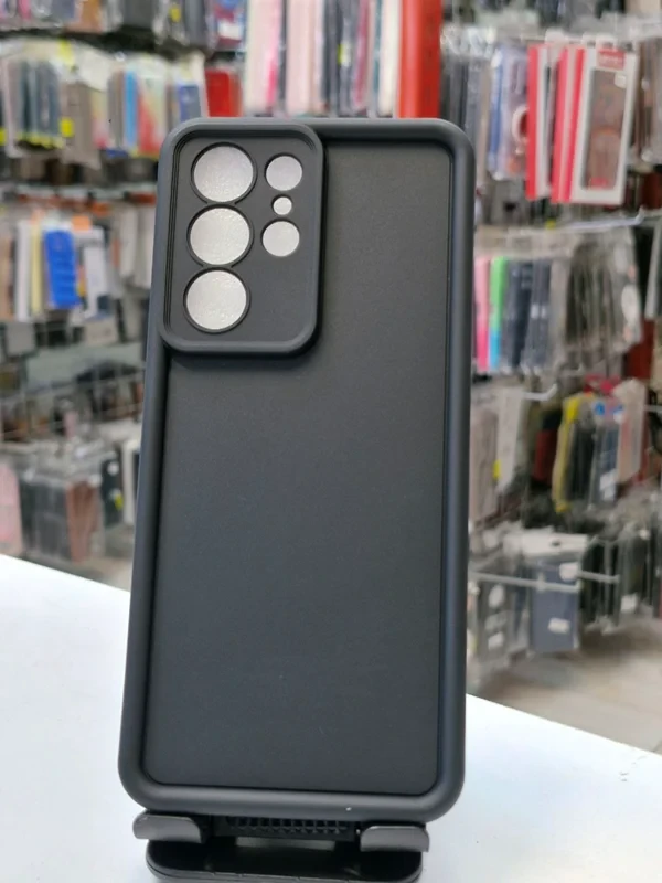 قاب سولید مشکی Samsung galaxy s21 ultra