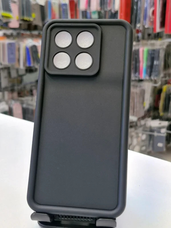 قاب سولید مشکی xiaomi poco x6 pro