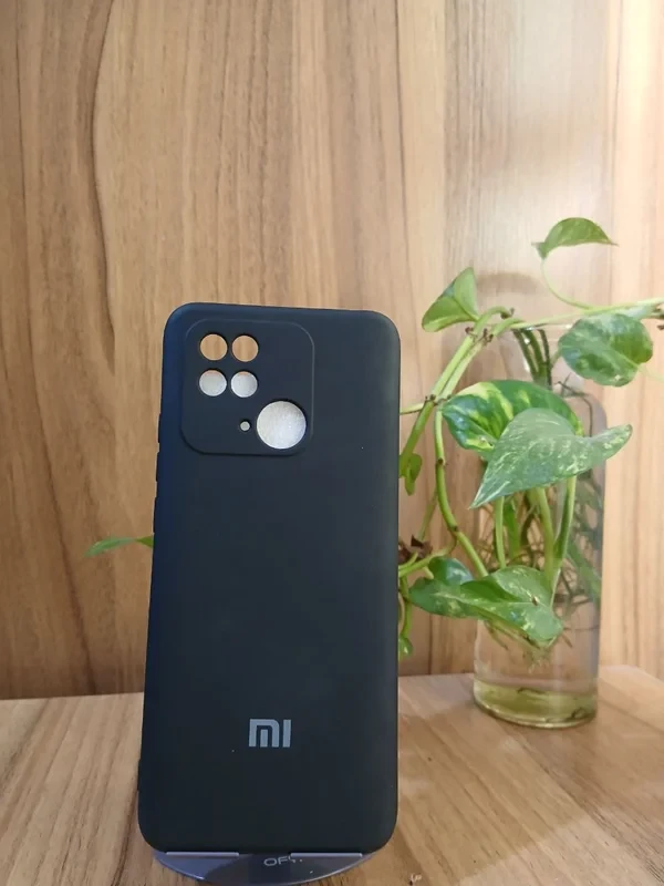 قاب سولید مشکی xiaomi redmi 12c/redmi 11a/ poco c55
