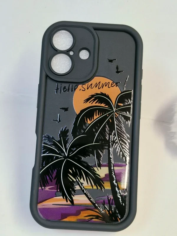 قاب سولید نخل iphone 16 /قاب فانتزی آیفون