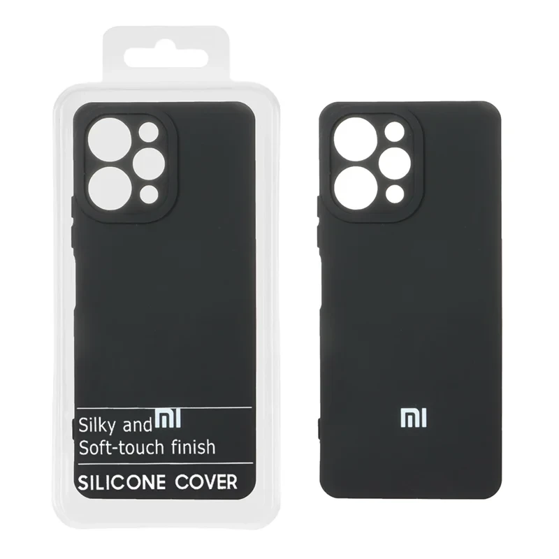قاب سیلیکونی HighCopy مدل Xiaomi Redmi 12 - مشکی (پک دار)