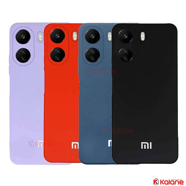قاب سیلیکونی Xiaomi Redmi 13C محافظ لنز دار