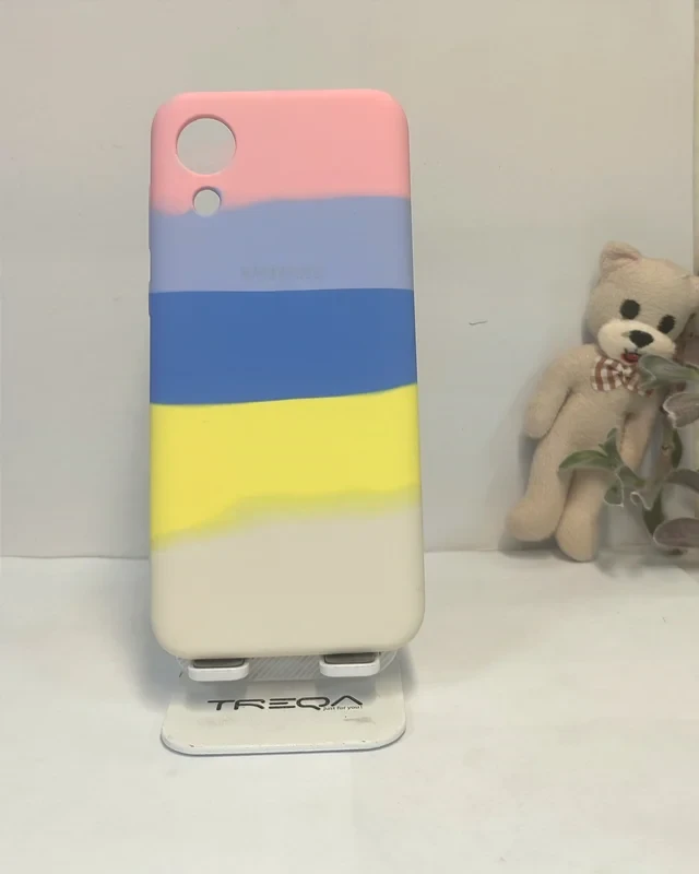 قاب سیلیکونی case samsung galaxy A03 core /قاب سامسونگ ابرنگی A03