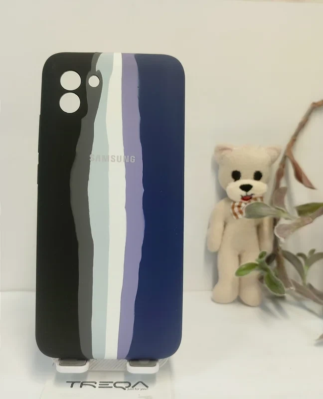 قاب سیلیکونی case مدل samsung galaxy A03./ آبرنگی