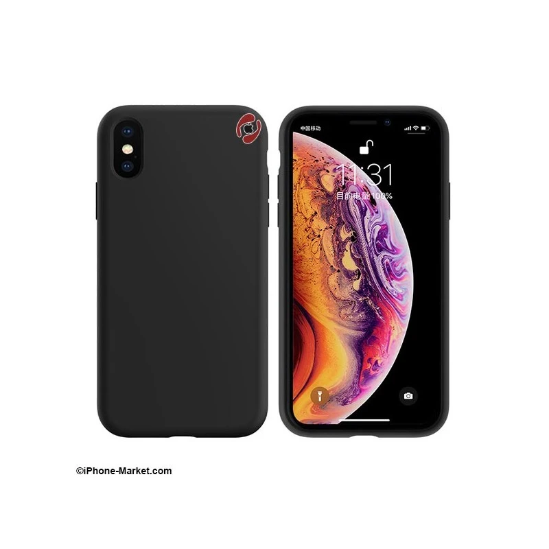 قاب سیلیکونی آیفون Xs Max مدل Brilliant برند Totu