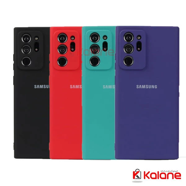 قاب سیلیکونی اصلی Samsung Galaxy Note 20 Ultra محافظ لنز دار
