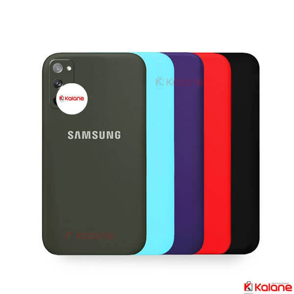 قاب سیلیکونی اصلی Samsung Galaxy S20 FE محافظ لنز دار