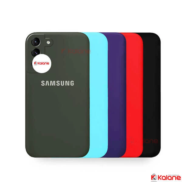 قاب سیلیکونی اصلی Samsung Galaxy S21 Plus محافظ لنز دار