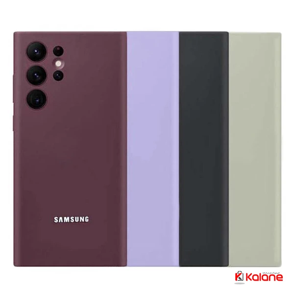 قاب سیلیکونی اصلی Samsung Galaxy S23 Ultra مدل محافظ لنزدار