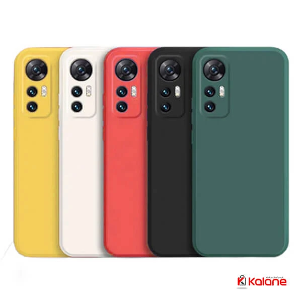 قاب سیلیکونی اصلی Xiaomi 12T Pro محافظ لنز دار
