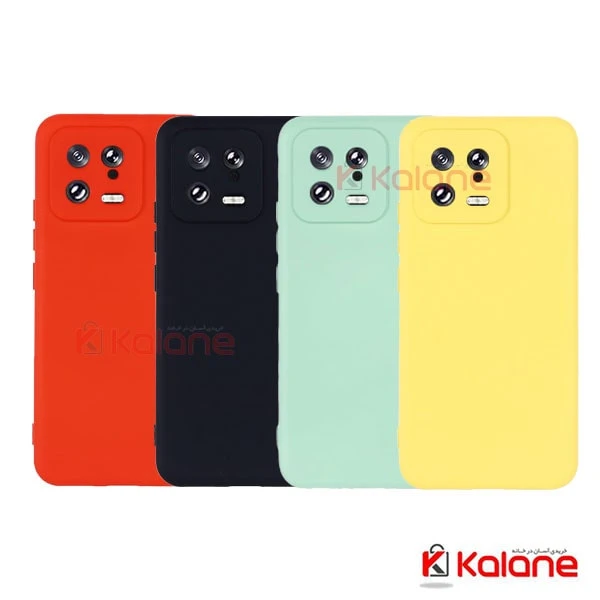 قاب سیلیکونی اصلی Xiaomi 13 محافظ لنز دار