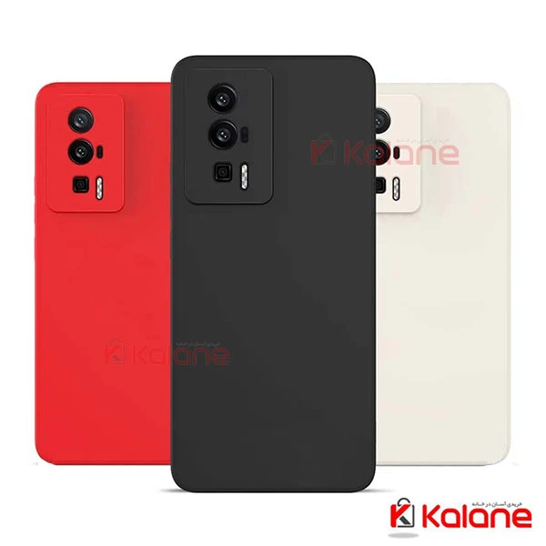 قاب سیلیکونی اصلی Xiaomi Poco F5 Pro محافظ لنز دار