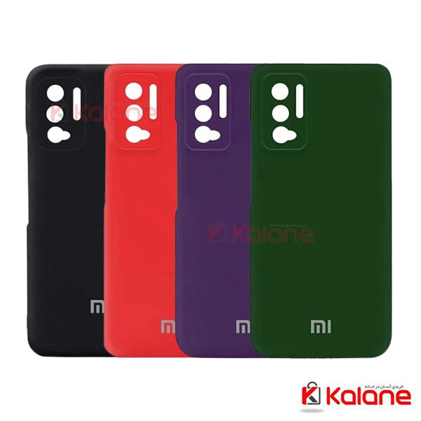 قاب سیلیکونی اصلی Xiaomi Poco M3 Pro محافظ لنز دار
