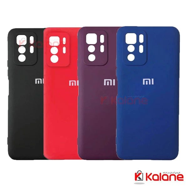 قاب سیلیکونی اصلی Xiaomi Poco X3 GT محافظ لنز دار