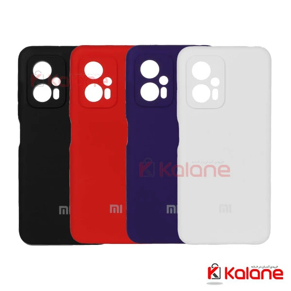 قاب سیلیکونی اصلی Xiaomi Poco X4 GT محافظ لنز دار