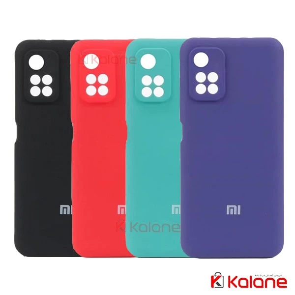 قاب سیلیکونی اصلی Xiaomi Redmi 10 محافظ لنز دار