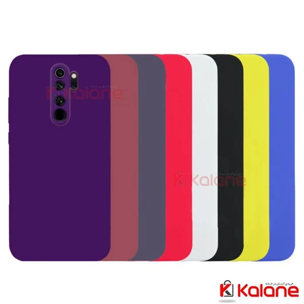 قاب سیلیکونی اصلی Xiaomi Redmi 9 محافظ لنز دار
