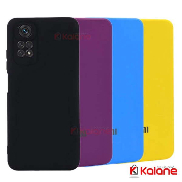 قاب سیلیکونی اصلی Xiaomi Redmi Note 12 Pro 4G محافظ لنز دار