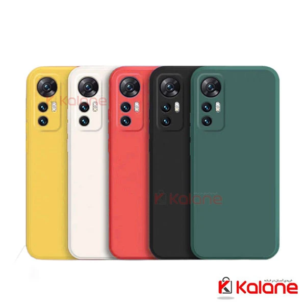 قاب سیلیکونی اصلی Xiaomi Redmi Note 12S محافظ لنز دار