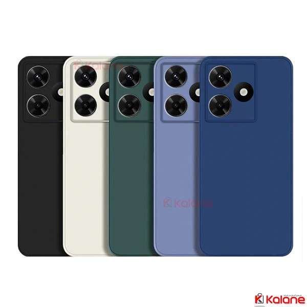 قاب سیلیکونی اصلی Xiaomi Redmi Note 14 محافظ لنز دار