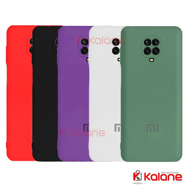 قاب سیلیکونی اصلی Xiaomi Redmi Note 9 Pro محافظ لنز دار
