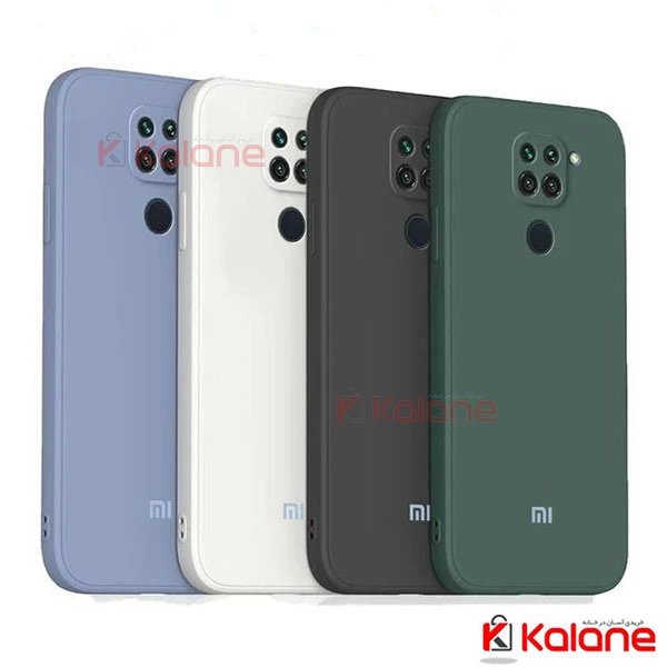 قاب سیلیکونی اصلی Xiaomi Redmi Note 9 محافظ لنز دار