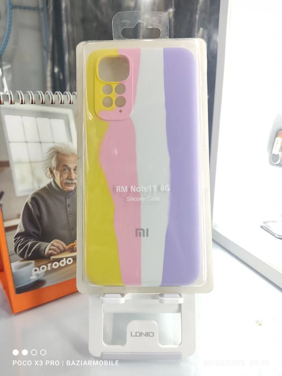 قاب سیلیکونی اصلی پک‌دار Redmi note 11 4g / Redmi note 11S