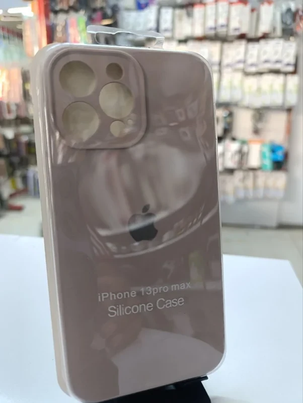 قاب سیلیکونی اورجینال نسکافه ای iPhone 13 Pro max