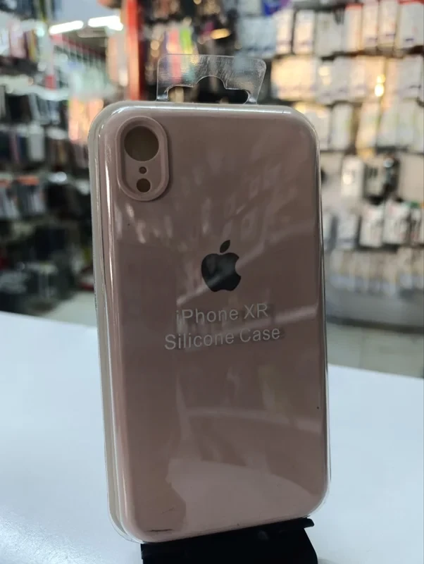 قاب سیلیکونی اورجینال کرمی iPhone XR
