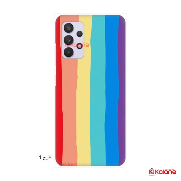 قاب سیلیکونی سامسونگ Samsung Galaxy M32 5G طرح رنگین کمان