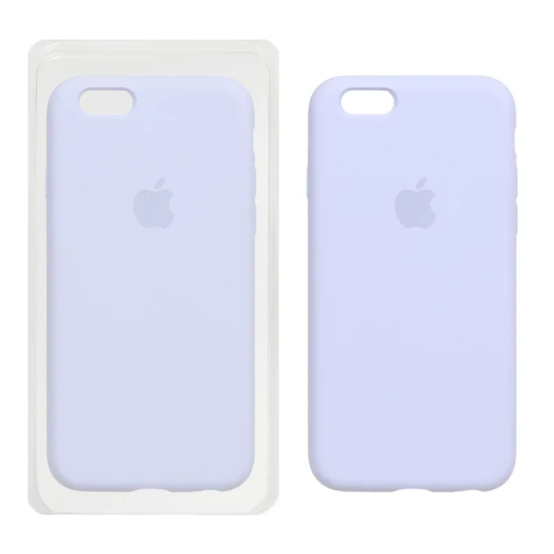قاب سیلیکونی پاک کنی اورجینال بنفش یاسی iPhone 6s