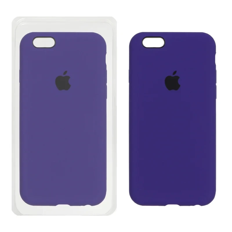 قاب سیلیکونی پاک کنی اورجینال بنفشiphone 6/ iPhone 6s