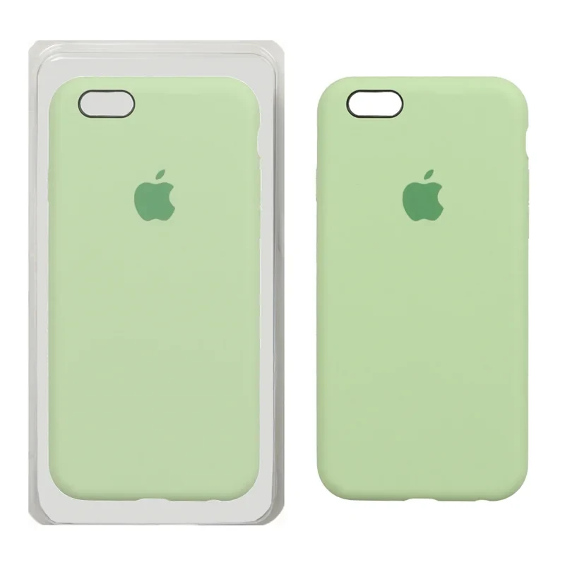 قاب سیلیکونی پاک کنی اورجینال سبز iPhone 6s