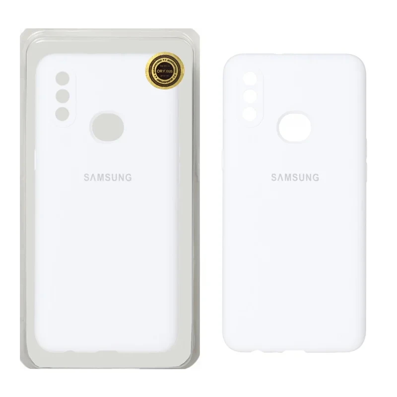 قاب سیلیکونی پاک کنی اورجینال سفید Samsung galaxy a10s