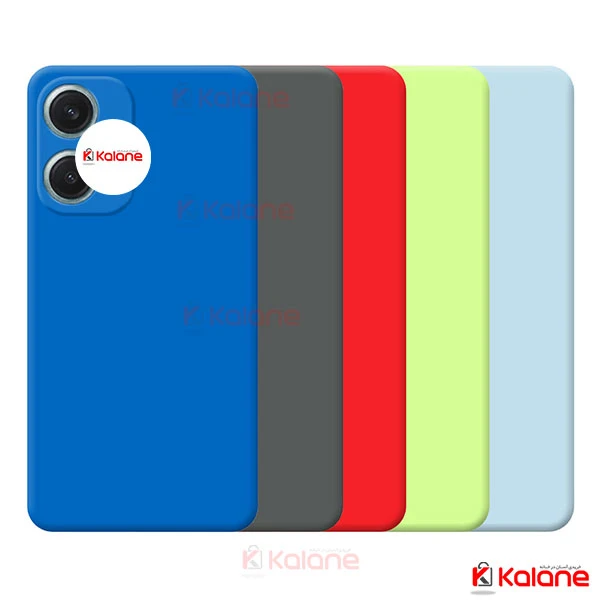 قاب سیلیکونی گوشی Xiaomi Redmi Note 12 Turbo مدل محافظ لنز دار