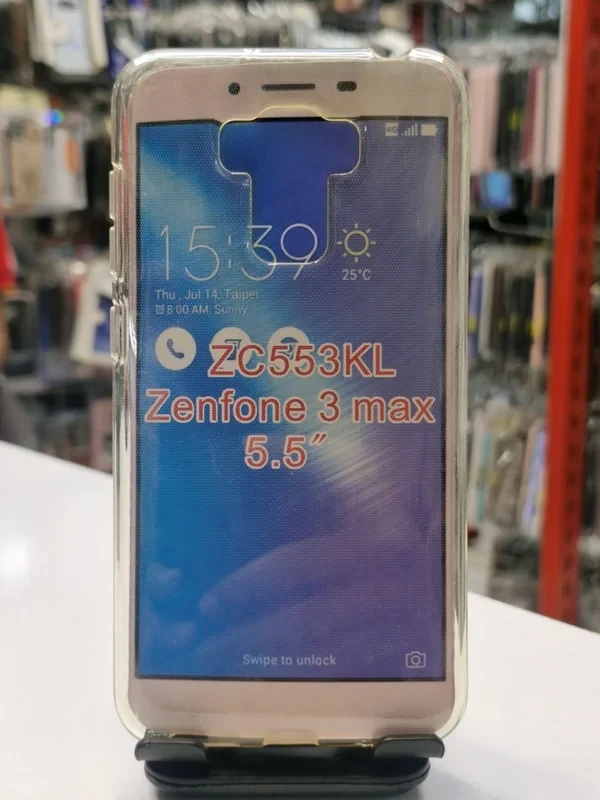 قاب شفاف zenfone 3 max