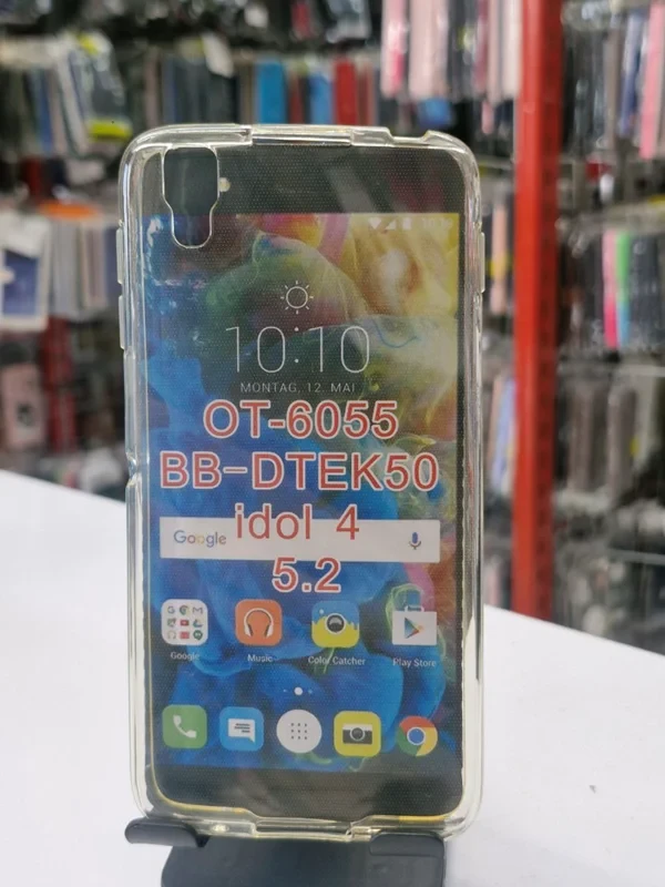 قاب شفاف آلکاتل /IDOL4/ BB-DTEK50