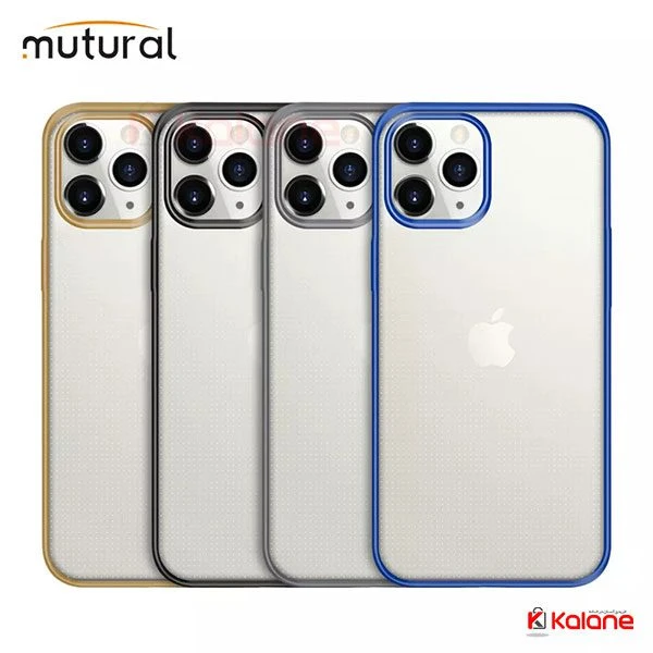 قاب شفاف دور رنگی Apple iPhone 13 Pro Max برند Mutural