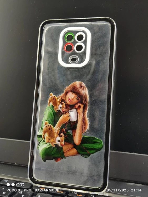 قاب شفاف عروسکی Redmi note 9s / Redmi note 9 pro