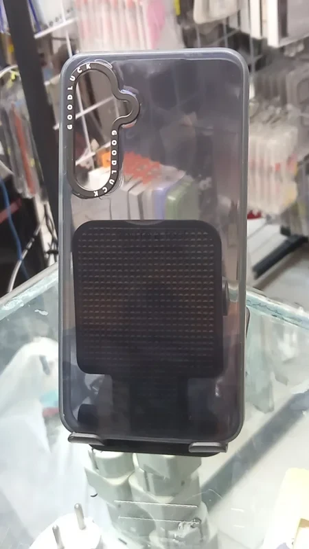 قاب شفاف مشکی ساده سامسونگ Samsung s24 fe