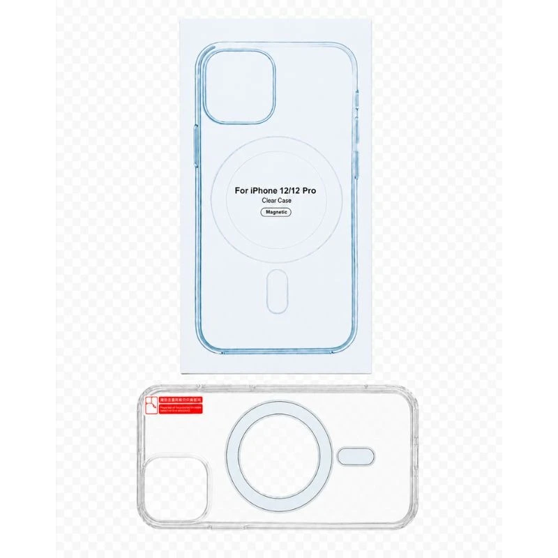 قاب شفاف مگ‌سیف آیفون iPhone 12/12 Pro – کاور محافظ پشت گوشی